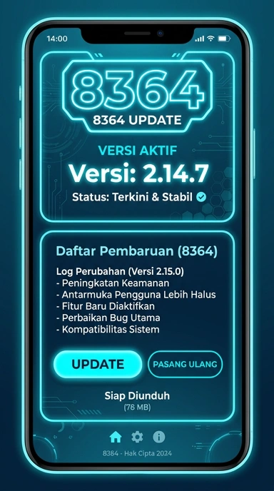 Tampilan riwayat versi 8364