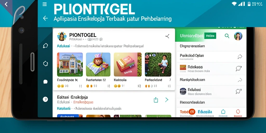 Antarmuka aplikasi PIONTOGEL yang informatif dan user-friendly.
